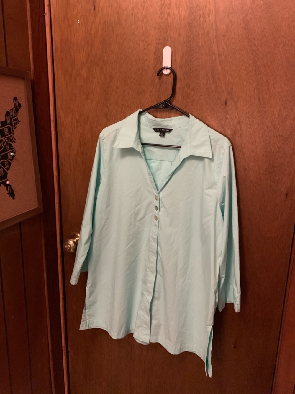 Zac & Rachel Mint Green Blouse